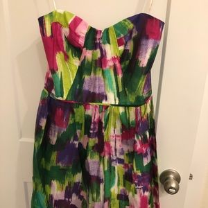Shoshanna water color dress